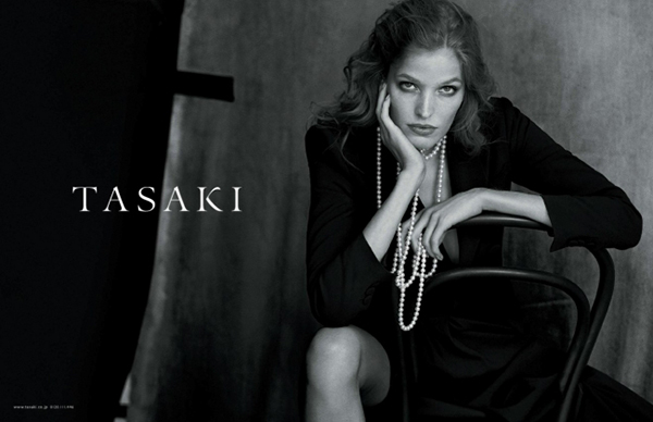 (C)TASAKI Photographer:Peter Lindbergh Model:Alisa Ahmann Location:New York