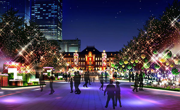 東京の丸の内エリアで年末恒例となっている光のイベント 東京ミチテラス17 デザインってオモシロイ Mdn Design Interactive