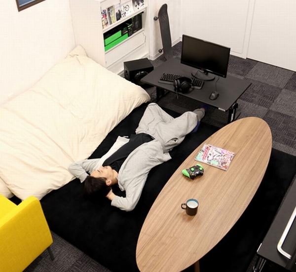 ヴィレヴァン 部屋をまるごとベッドにするどでかタイプの 部屋ごとベッドラグ 発売 デザインってオモシロイ Mdn Design Interactive