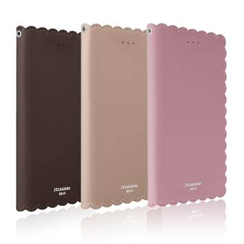 JTLEGEND Biscuit Cowhide Leather Flip case