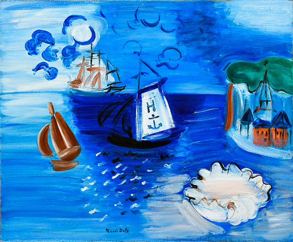 水が描かれた絵画に焦点を当てて40余点の作品を紹介する展覧会「水への