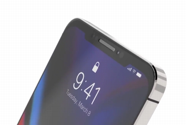 iPhoneXと同様のノッチ