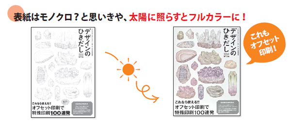 これは永久保存版！ 「デザインのひきだし 34」はオフセット印刷を使っ