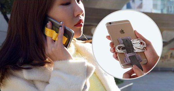 未使用時のイヤホンを収納