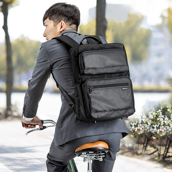 サンワサプライ Pcを収納できる Alpha の鍵付きビジネスリュックを発売 デザインってオモシロイ Mdn Design Interactive