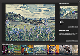 AI-Powered Pic-to-Painting
