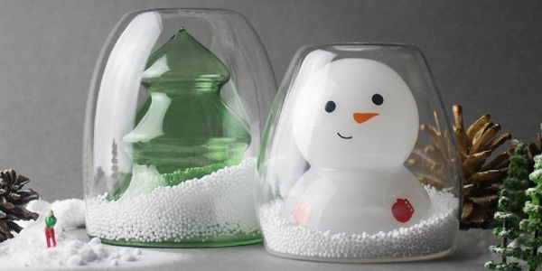「ツリーと雪だるま」