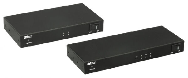 RS-HDSP2-4K（左）、RS-HDSP4-4K（右）