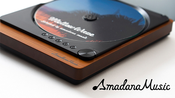Amadana レコードを彷彿とさせるデザインのcdプレーヤー C C C D P を先行予約販売 デザインってオモシロイ Mdn Design Interactive