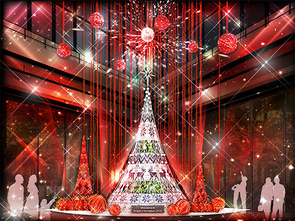 北欧のクリスマスをテーマに装飾やイベントを展開する Marunouchi Bright Christmas 18 デザインってオモシロイ Mdn Design Interactive