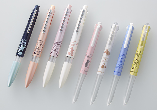 三菱鉛筆 ディズニーキャラデザインのカスタマイズペンを数量限定で