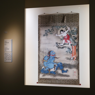  曽我蕭白《雪山童子図（せっせんどうじず）》 　169.8×124.8cm 明和元年（1764）頃／三重・継松寺所蔵／通期展示