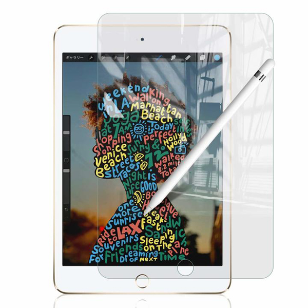 iPad mini 2019用 高透過率ガラスフィルム