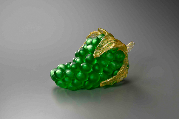 「碧き葡萄」29×27.5×15.5cm