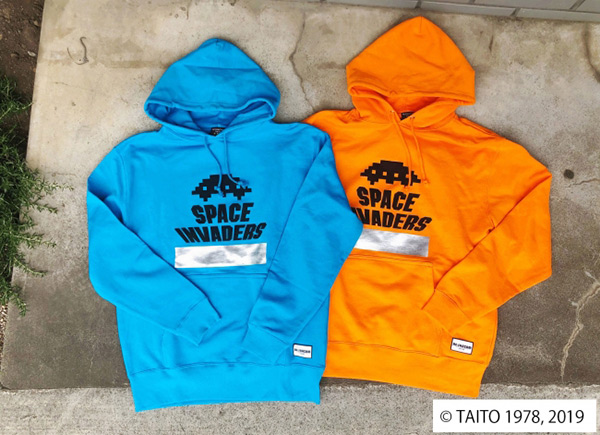 SPACE INVADERS UFOパーカー(designed by RESHAZAM)