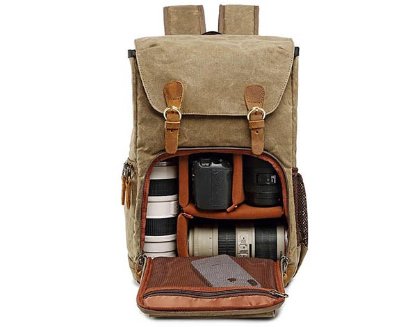 レトロな風合いが魅力のカメラ用バックパック M174 デザインってオモシロイ Mdn Design Interactive