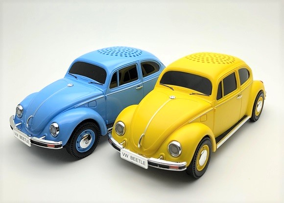 VWクラシックビートル型Bluetoothスピーカー