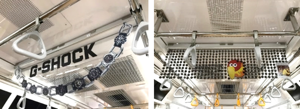 左：第1回 Metro Ad Creative Award（デザイン・クリエイティブ部門） 審査員特別賞「TOUGHNESS G-SHOCK」 右：第1回 Metro Ad Creative Award（デザイン・クリエイティブ部門） 協賛スポンサー賞「おかえり。」