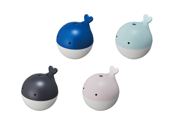 USB卓上加湿器（くじら）