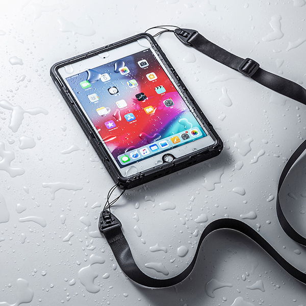 サンワサプライ、iPad mini/Air 2019対応ショルダーベルト付き多機能ケースを発売 - デザインってオモシロイ -MdN