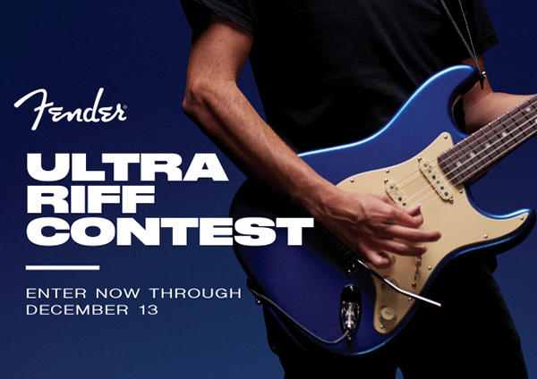「FENDER ULTRA RIFFコンテスト」