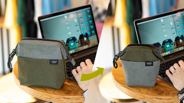 左が「デイズポーチ」、右が「デイズポーチリモード」