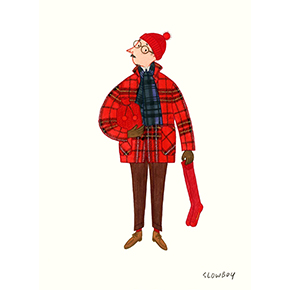 Drakes Oversized Check Coat「The Winter Coats」シリーズ／2017 ／エディション5／サイン入り／額装済み