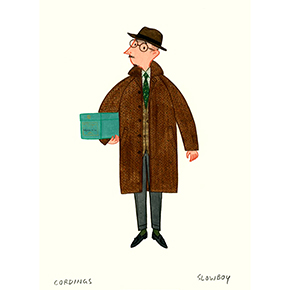 Cordings Balmacaan Coat「The Winter Coats」シリーズ／2017 ／エディション5／サイン入り／額装済み