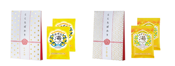 サンクスミニギフト 価格 400円（税抜）　セット内容：バスパウダー35g×2包