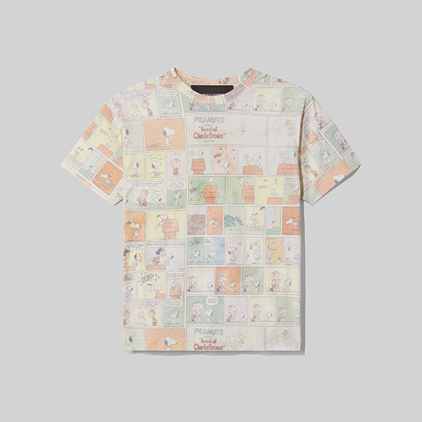 渋谷PARCO先行販売となる「THE PEANUTS T-SHIRT」21,000円（税別）
