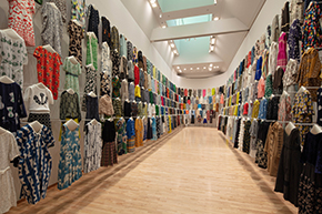 「森」展示風景　撮影：吉次史成