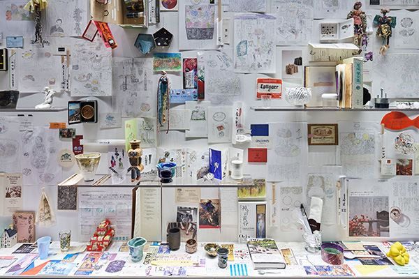 新見 隆 展示風景　撮影：吉村昌也