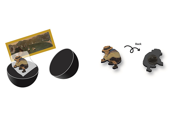 こども展ガチャガチャ 4種類～ 予定価格300～500円（税込）