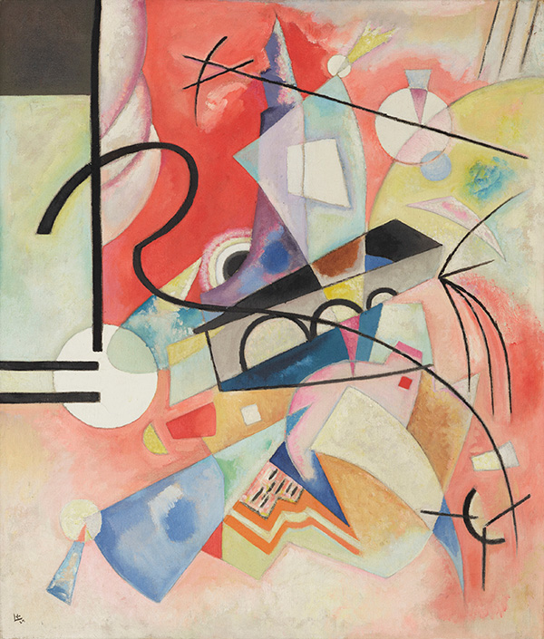 ヴァシリー・カンディンスキー　《自らが輝く》　油彩・カンヴァス　1924年　石橋財団アーティゾン美術館蔵