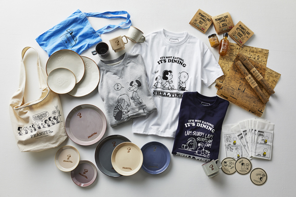 PEANUTS Cafe オンラインショップのグッズ類
