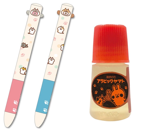 mimiペン 2種　各550円（税抜） アラビックヤマト　300円（税抜）