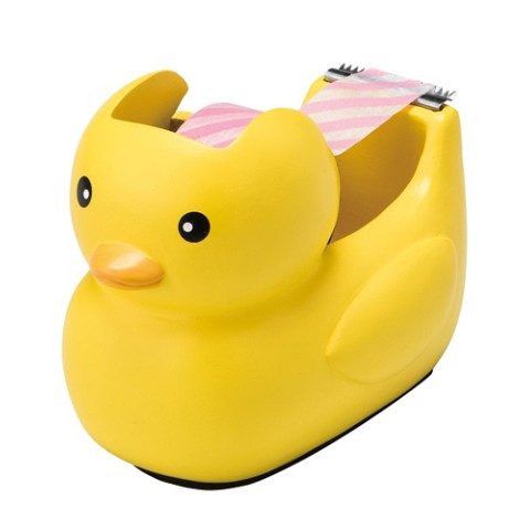 『アヒル テープディスペンサー』 価格：1,540 円（税込） サイズ：Ｗ５.５×Ｌ９×Ｈ７ｃｍ