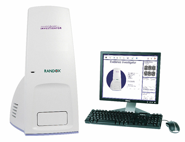 PCR試薬： Respiratory Multiplex Array 108 Biochip (Investigator) 専用機器： Evidence Investigator Molecular Package