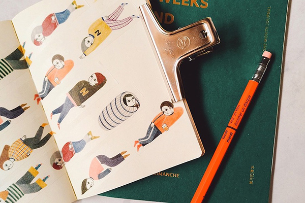 イラストで描く癒し台湾／鳥控（birdcone）