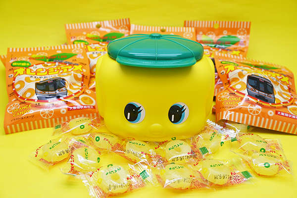 web通販でも数量限定セット販売 フエキ×パインアメ（レギュラーサイズ）＋おまけ（環状線なオレンジアメ1個）：1,000円（税・送料込み） フエキ×パインアメ（ビッグサイズ）＋おまけ（環状線なオレンジアメ10個）：1,800円（税・送料込み） 