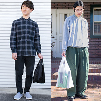 左：ブラック　右：ホワイト