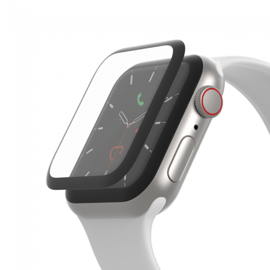 SCREENFORCE TrueClear Curve Apple Watch用画面保護シール(Series 5/4)