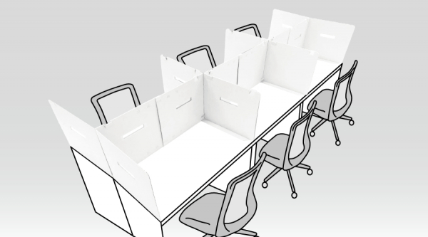 デスクトップ間仕切り