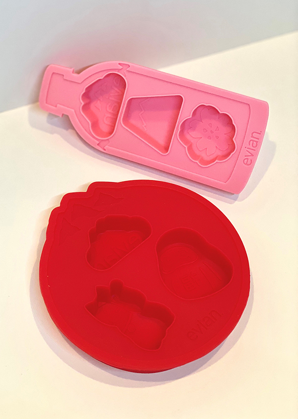 プレゼントの氷型