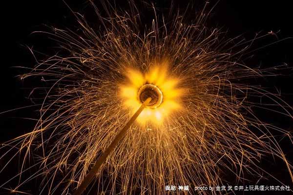 「義助」神威の様子 撮影：花火写真家　金武 武 氏