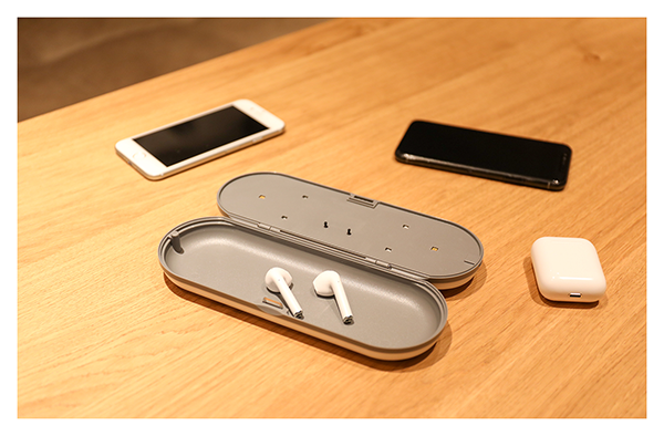 水洗いや高温除菌ができない電子機器にも有効