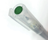 インクの色を天面に貼れる丸ラベル