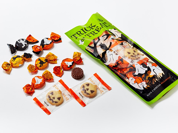 トリック オア トリート® クッキー＆ミルクチョコレート（9個入） 価格：378円（税込） ※3袋で1,080円（税込）