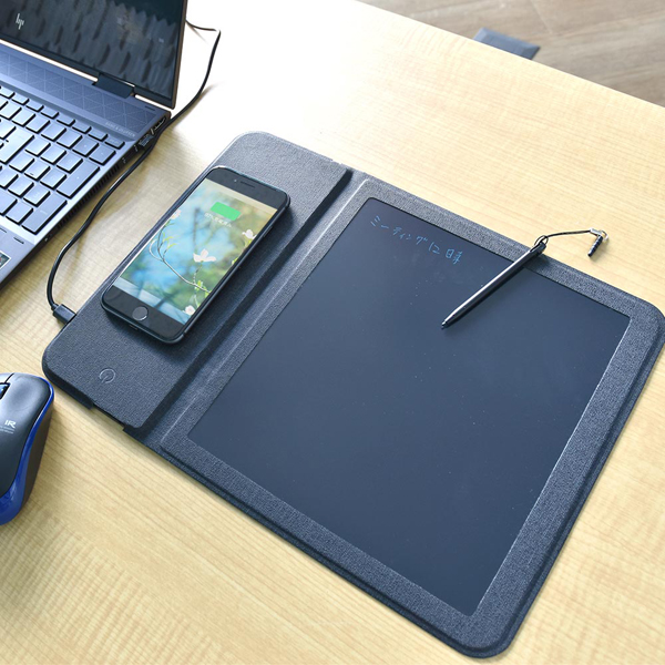 メモ！充電！パッド！3in1 極薄マウスパッド