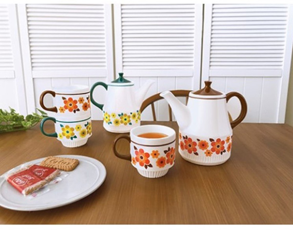 ヴィレヴァン、昭和レトロ風デザインの食器kokopeleを発売 - デザイン